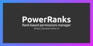 PowerRanks adds easily configurable ranks to players' servers (Image via Svenar_nl/CurseForge)